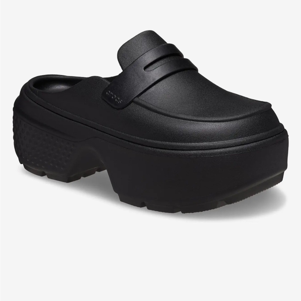 CROCS Women's Black Platform Shoes